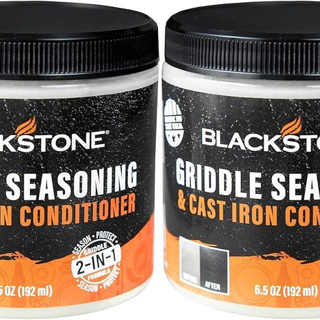 North Atlantic Imports Inc Blackstone Griddle Seasoning and Conditioner 1 Bottle of 2-in-1 Griddle Formula (1 Pack) (2)