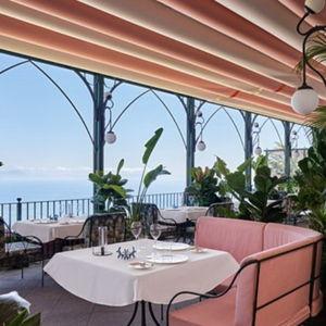 Dinner at Rossellinis, Ravello