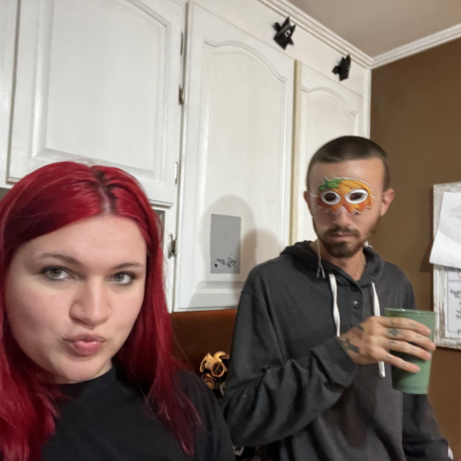 at home date night around Halloween 2023