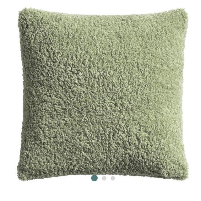 Oversized Textured Boucle Throw Pillow - World Market