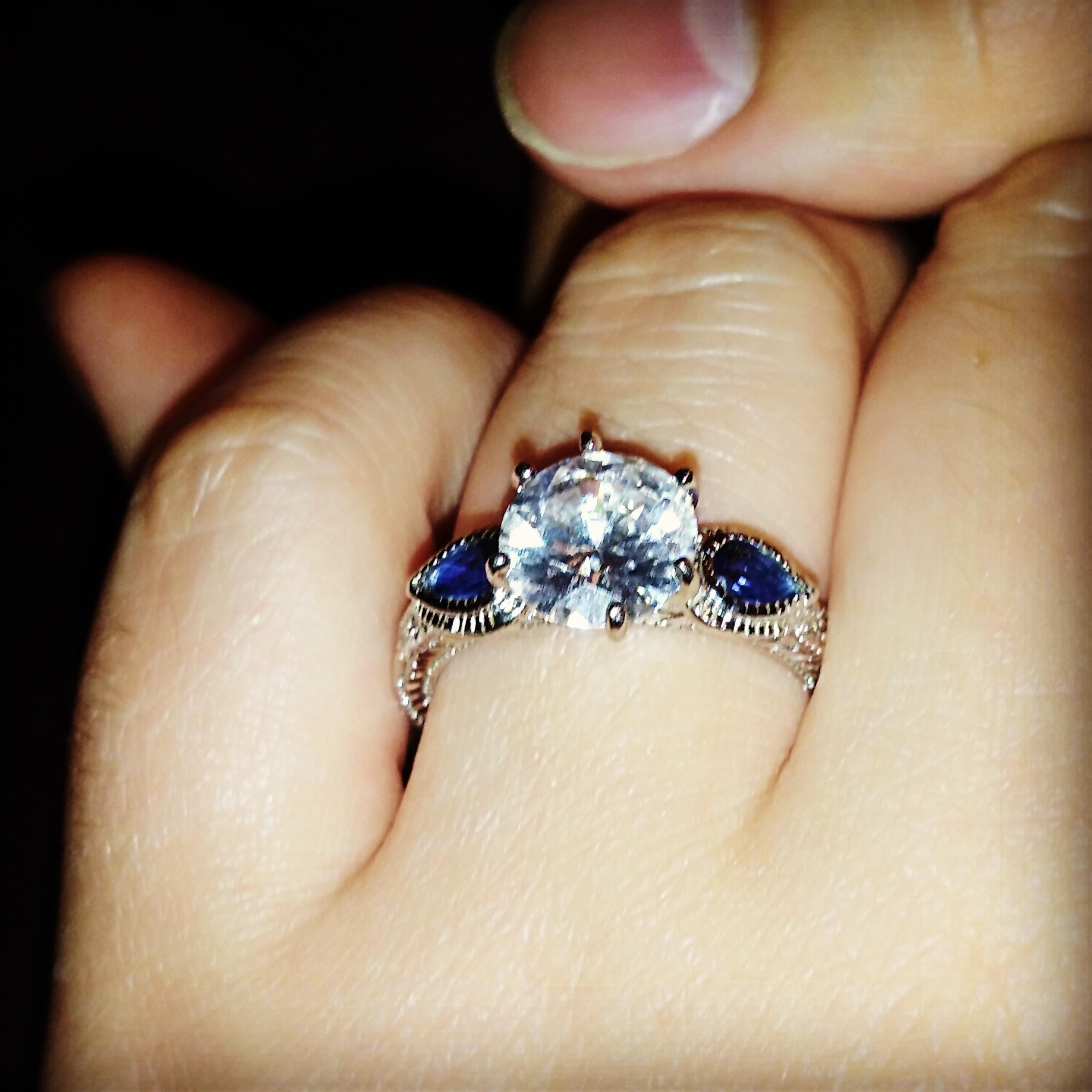 Patrick proposed the night of June 3, 2018 and Sarah said 'absolutely'.
