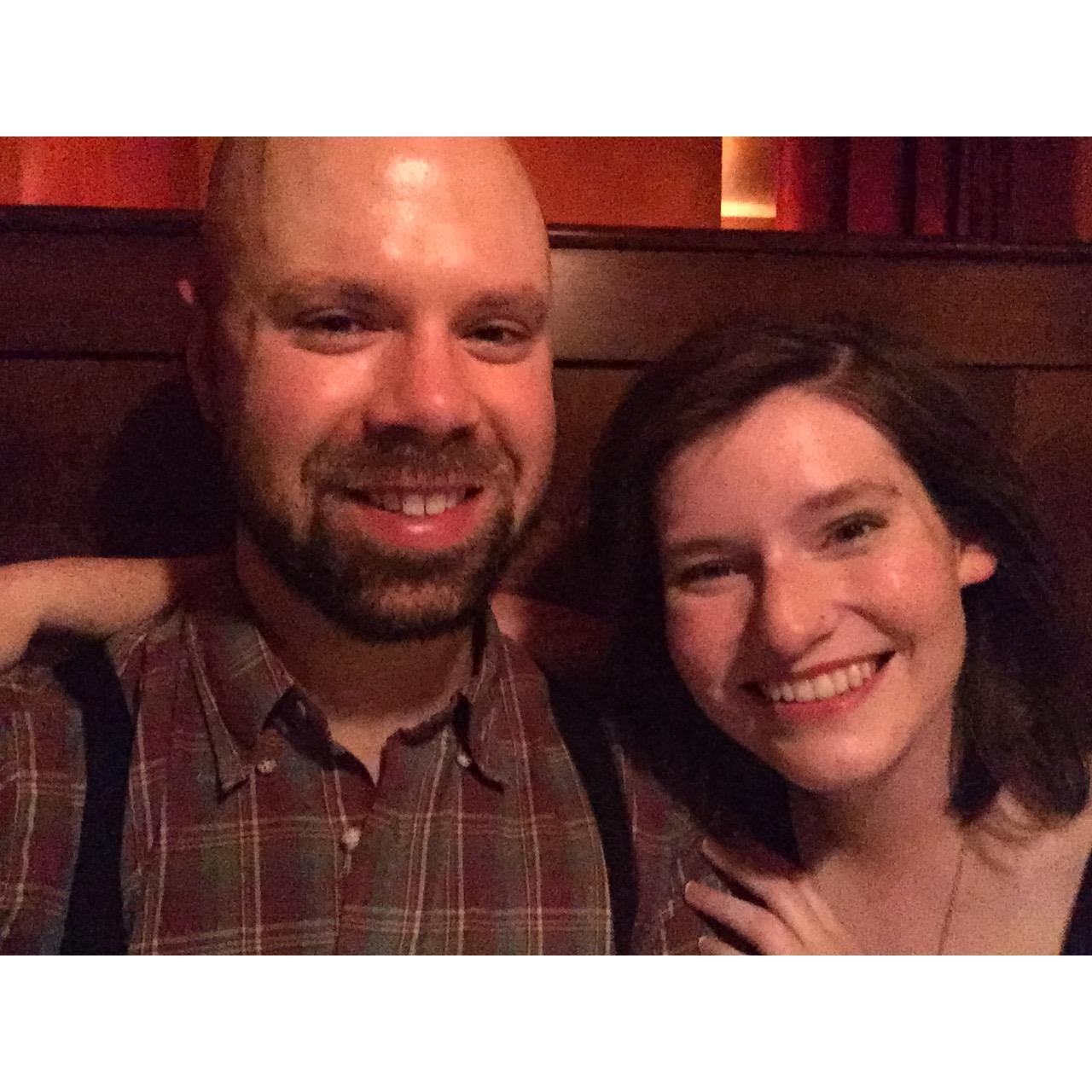 Celebrating our first anniversary, March 2016.