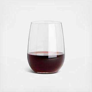 Aspen Stemless Red Wine Glass, Set of 4