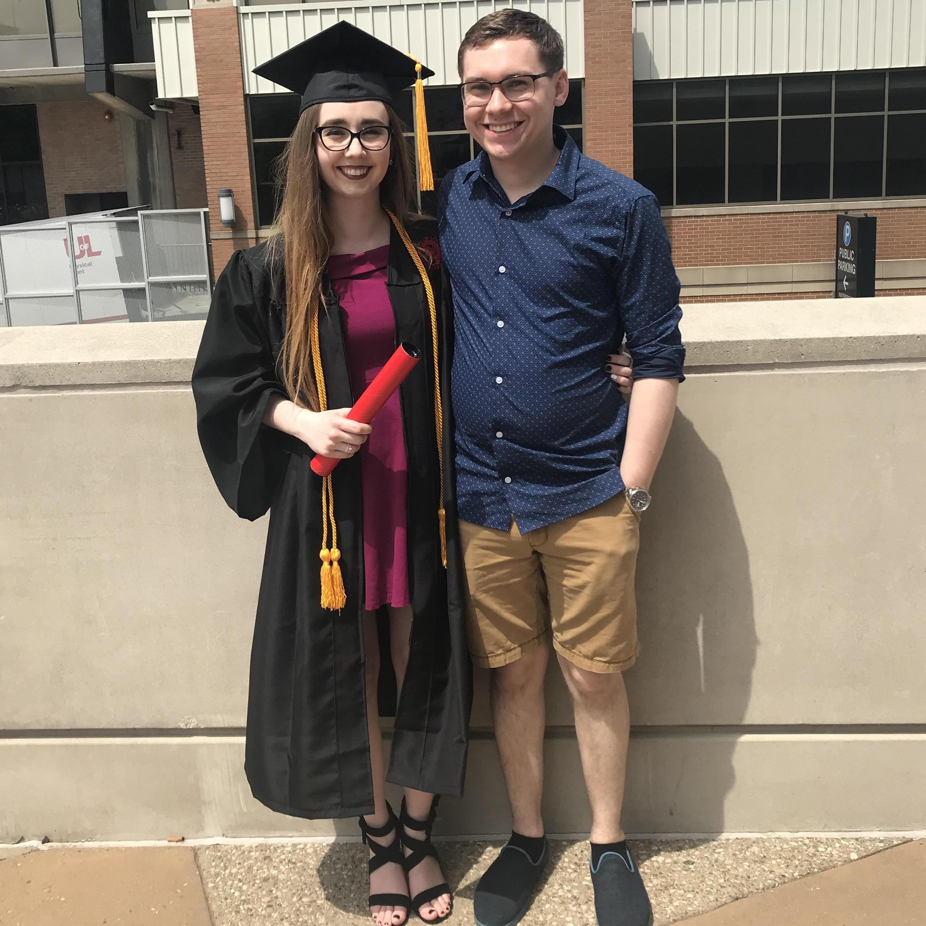My graduation from University of Louisville.