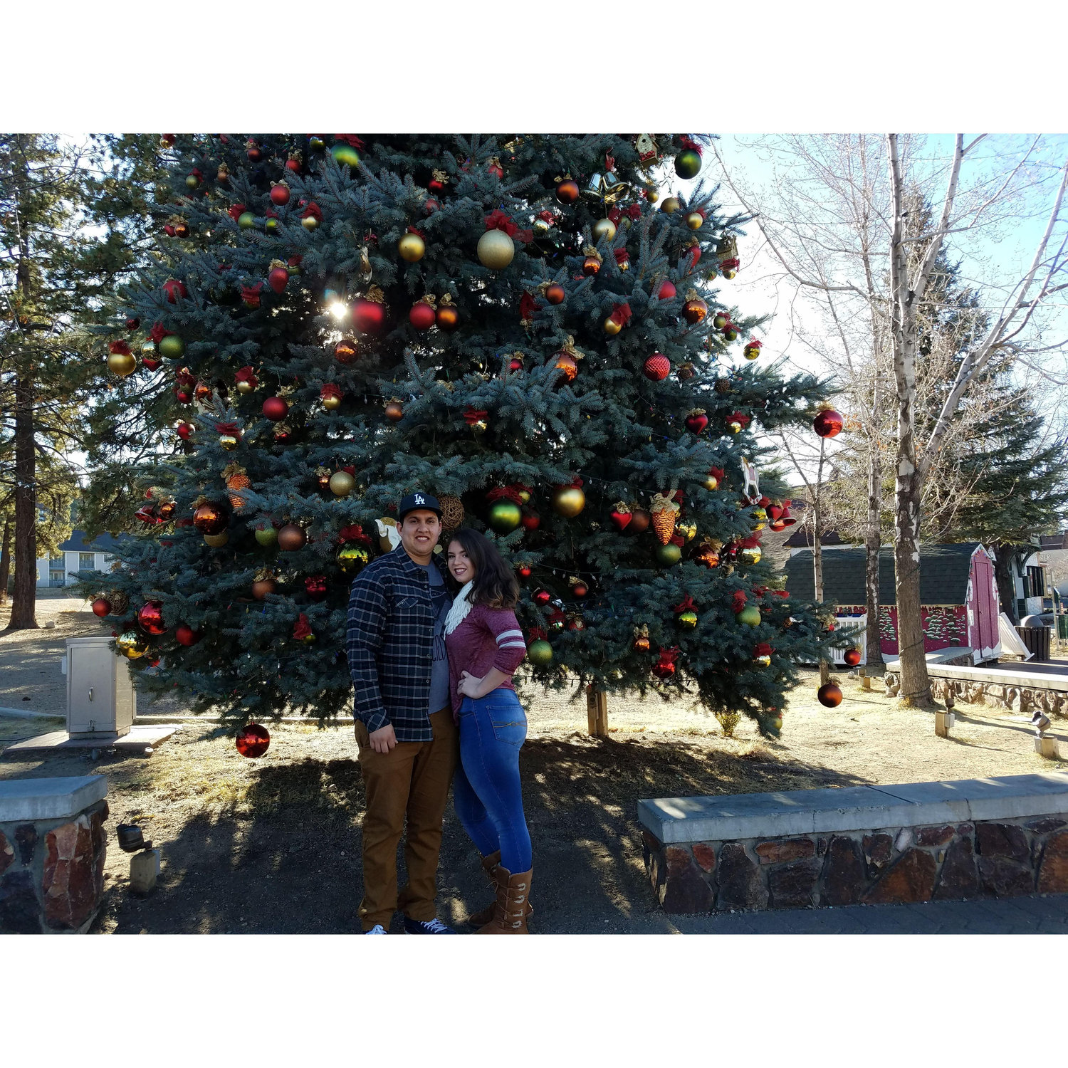 Zach's first trip to Big Bear at Ginger's family cabin