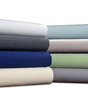 Brielle Jersey Knit Cotton King Sheet Set in Ivory