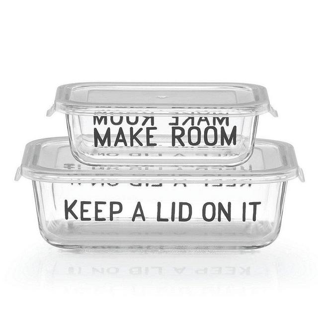 kate spade new york All in Good Taste Rectangular Food Storage Container Set