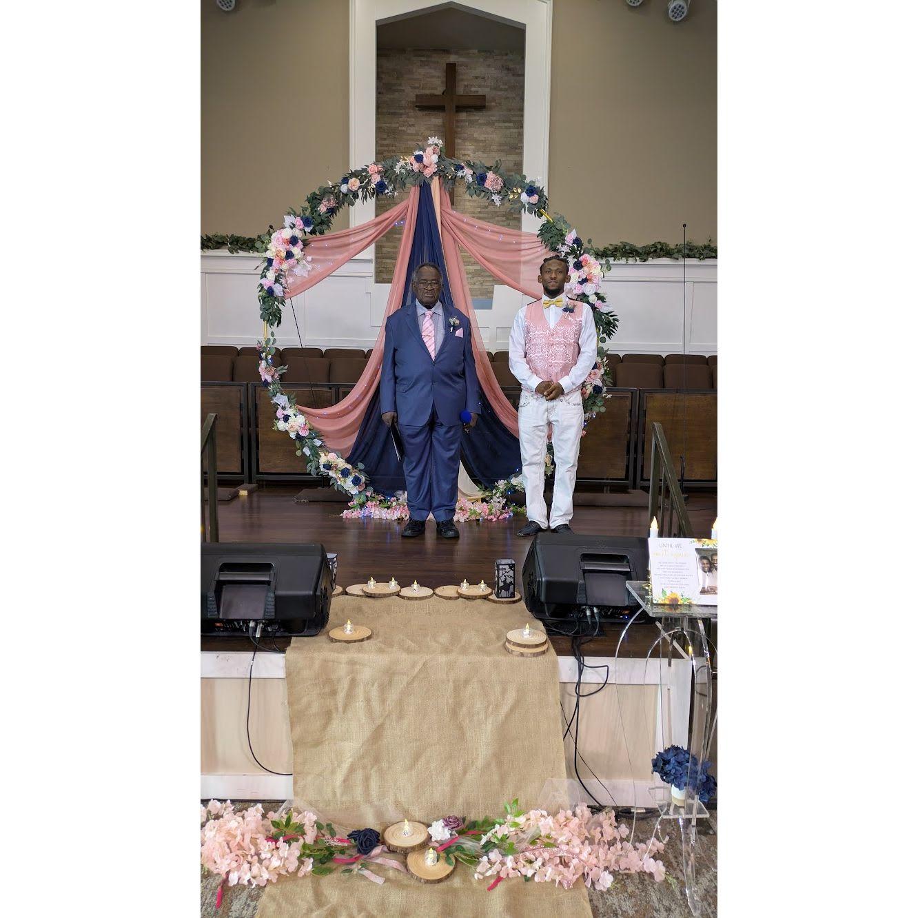 Robert and Pastor Tolbert