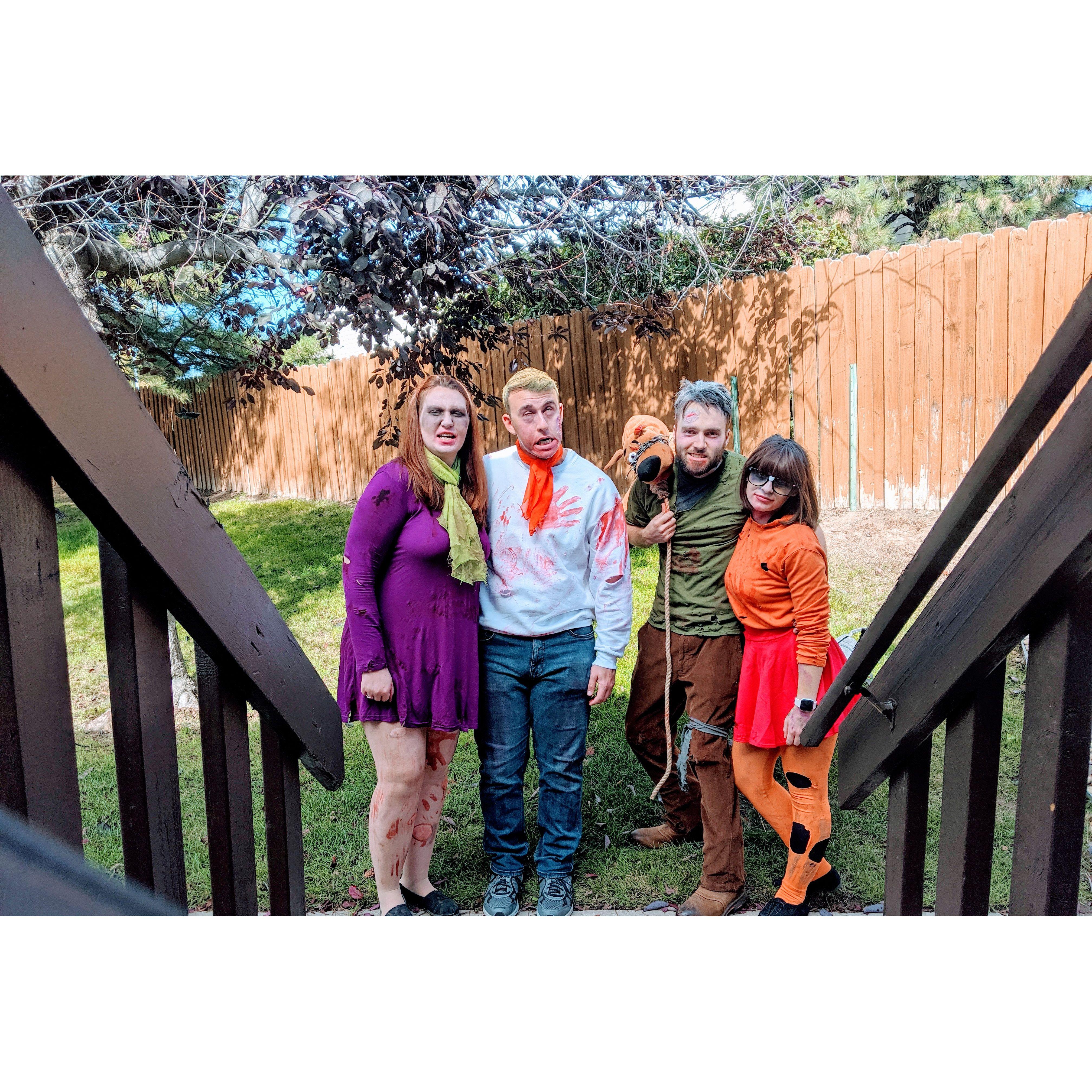 The Mystery Gang takes Zombie Crawl 2019