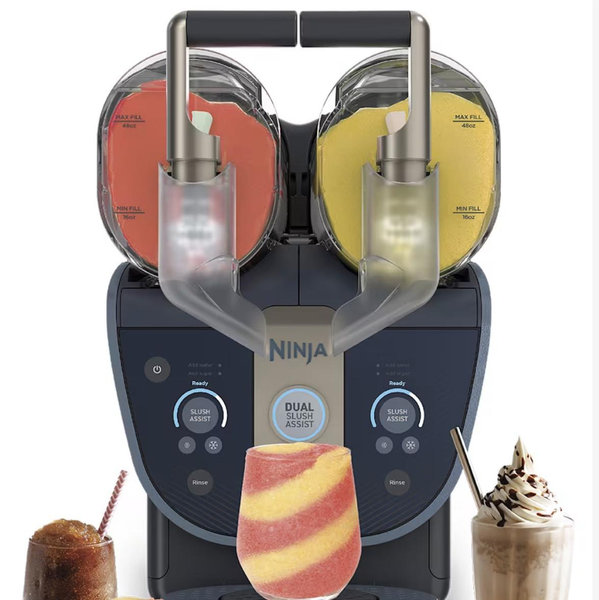 Ninja™ SLUSHi™ Twist Slushie Machine in Blue, 10+ Servings