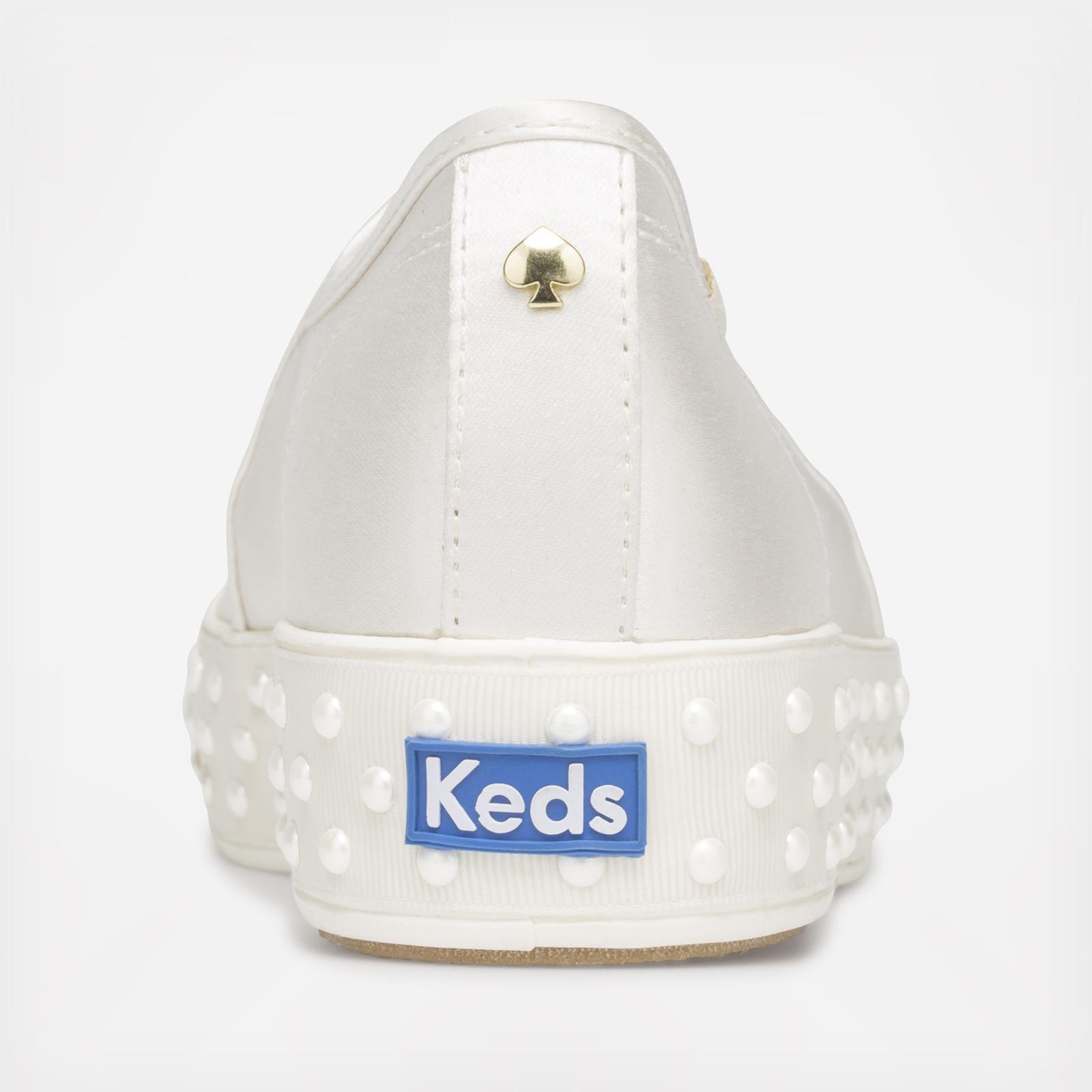 women's keds x kate spade new york triple decker pearl foxing