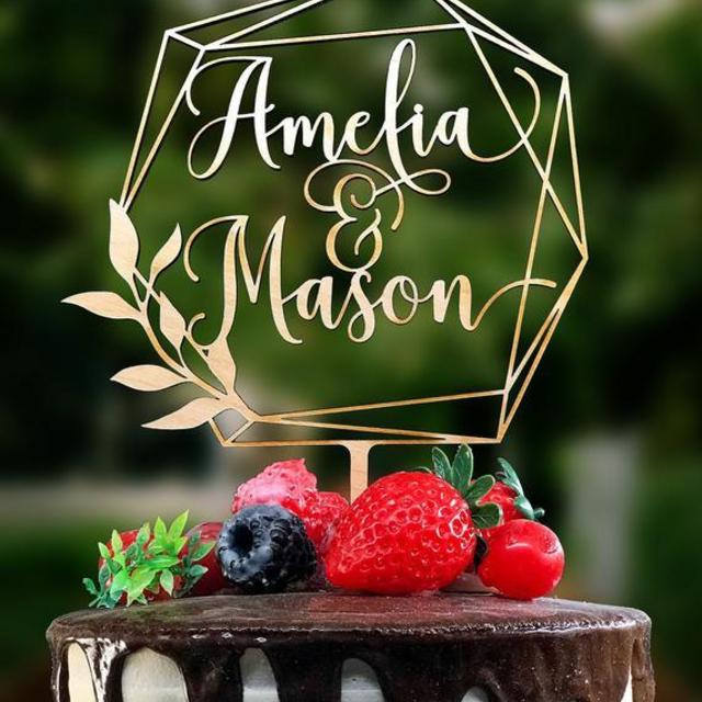 Personalized Cake Topper