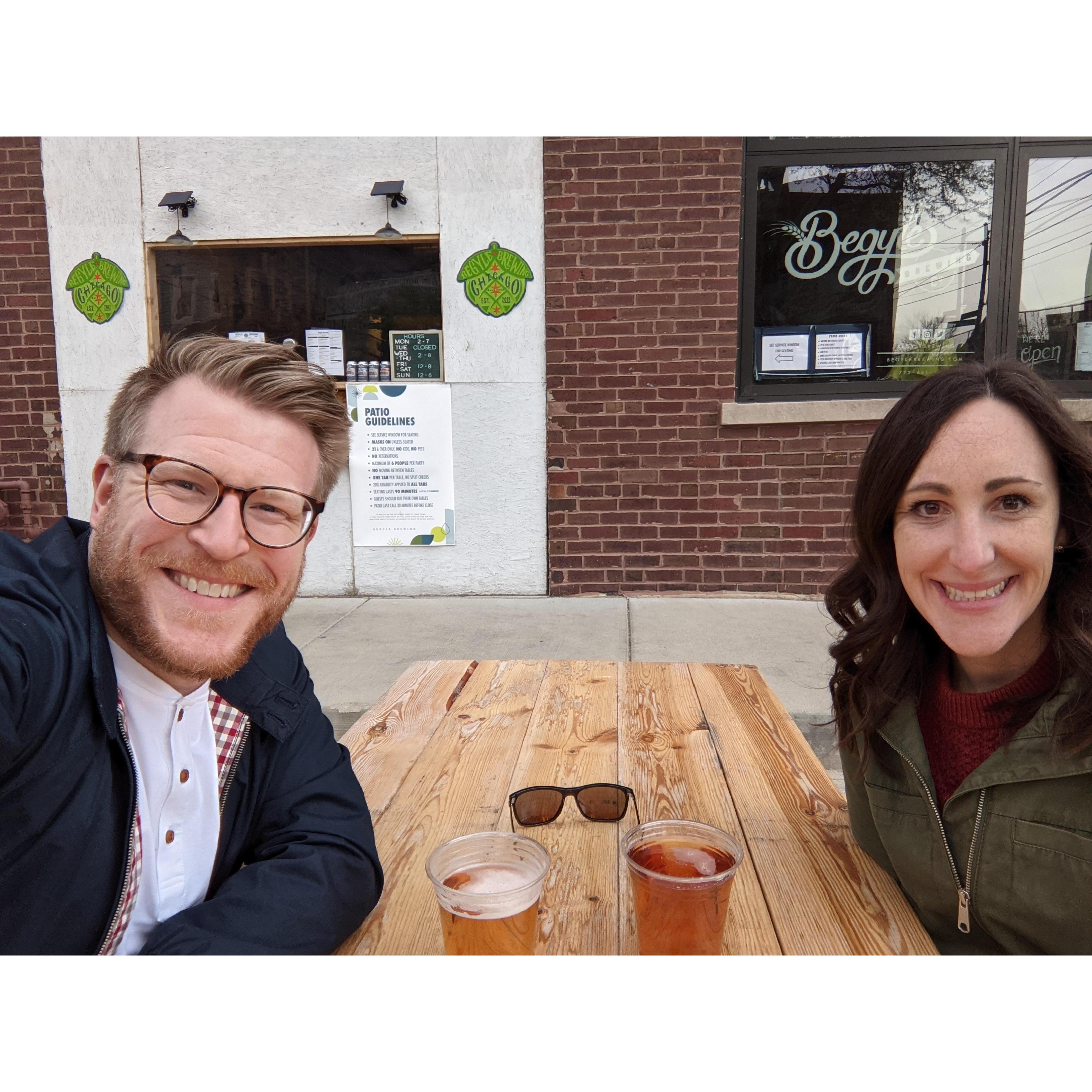 Our favorite Brewery in Chicago - Begyle