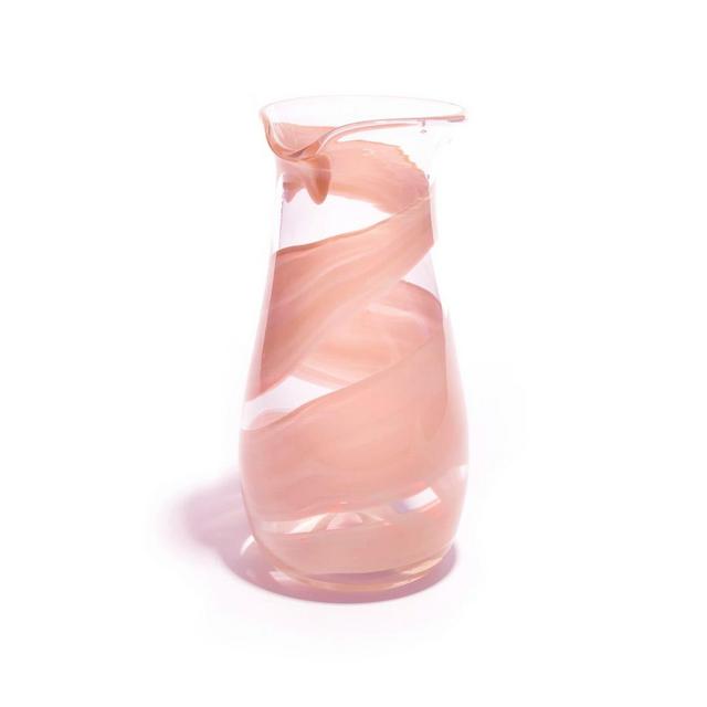 Ribbon Carafe, Blush
