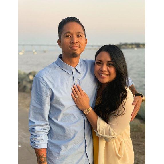 When he finally proposed. August 24, 2019 at Seaport Village, San Diego, California.