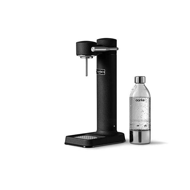 Aarke - Carbonator III Premium Carbonator/Sparkling & Seltzer Water Maker with PET Bottle (Matte Black)