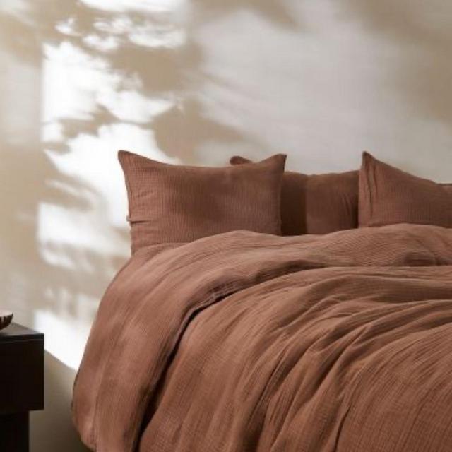 Muslin King/Queen Duvet Cover Set