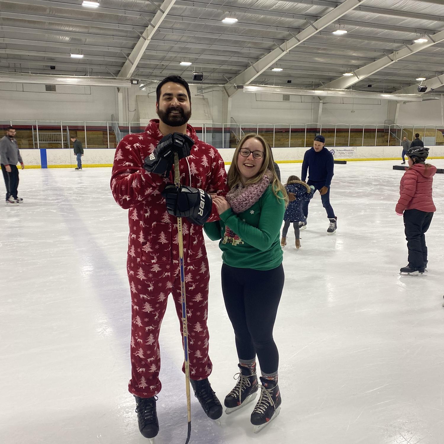 Ice skating with the Family Medicine Residents!