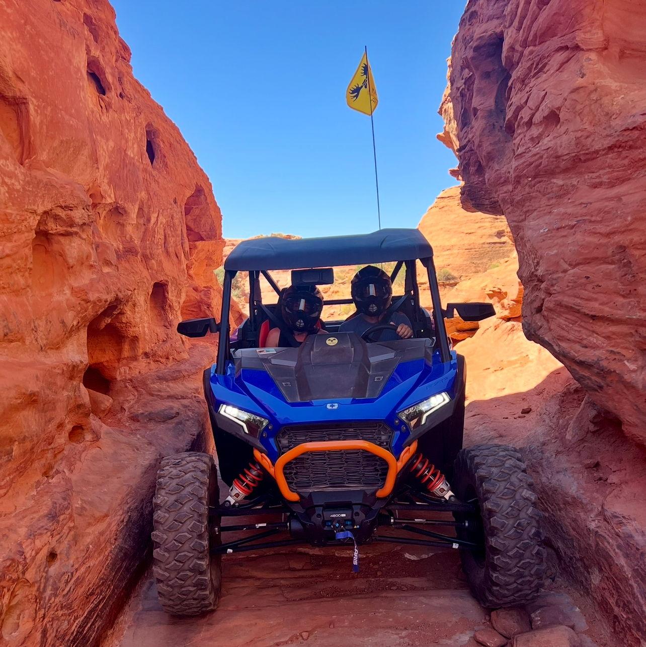 Adventuring in Utah as we drove from Texas to Nevada.