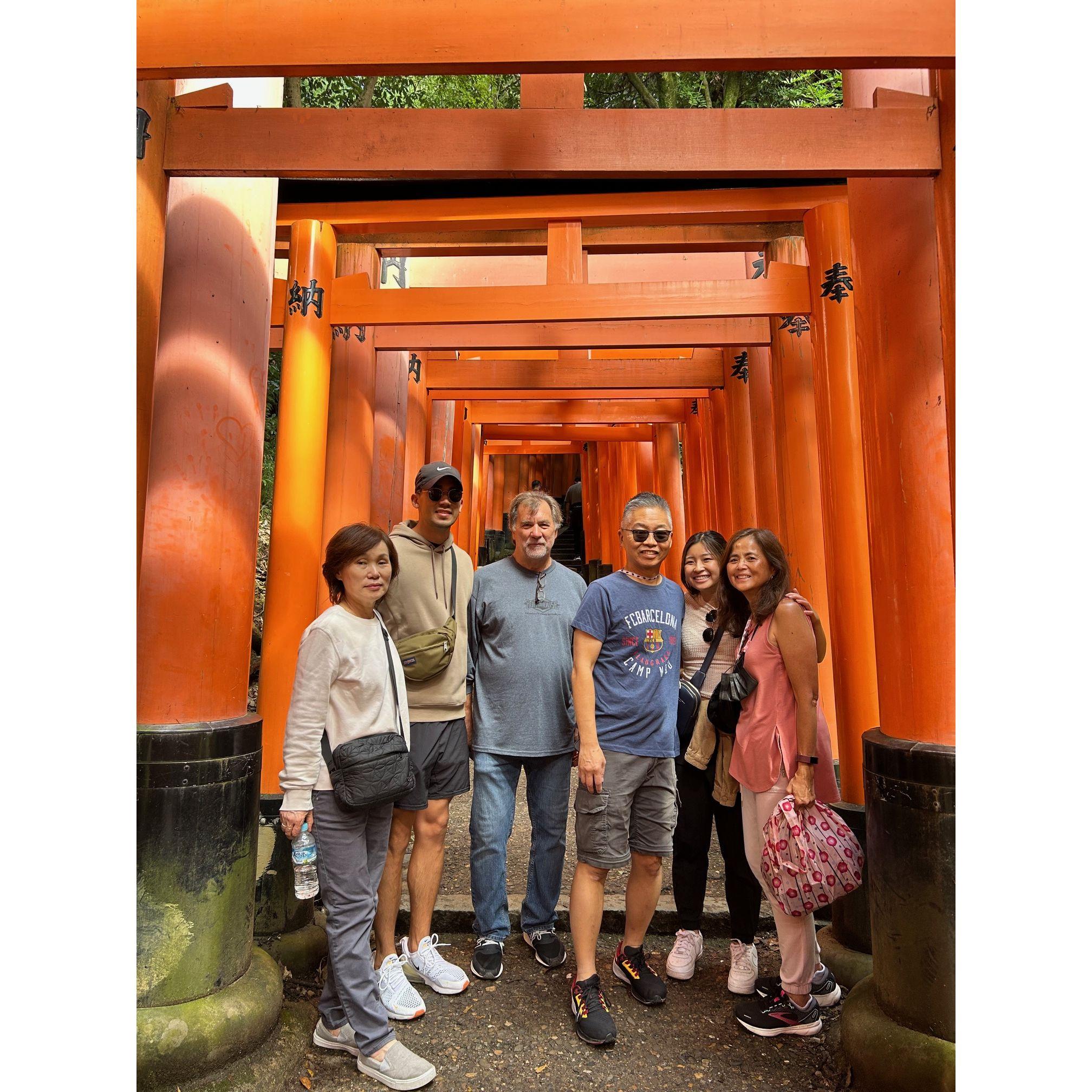 Once in a lifetime trip to Asia with both of our parents!
