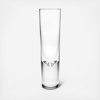Donovan Handcrafted Stemless Fluted Champagne Glass, Set of 4