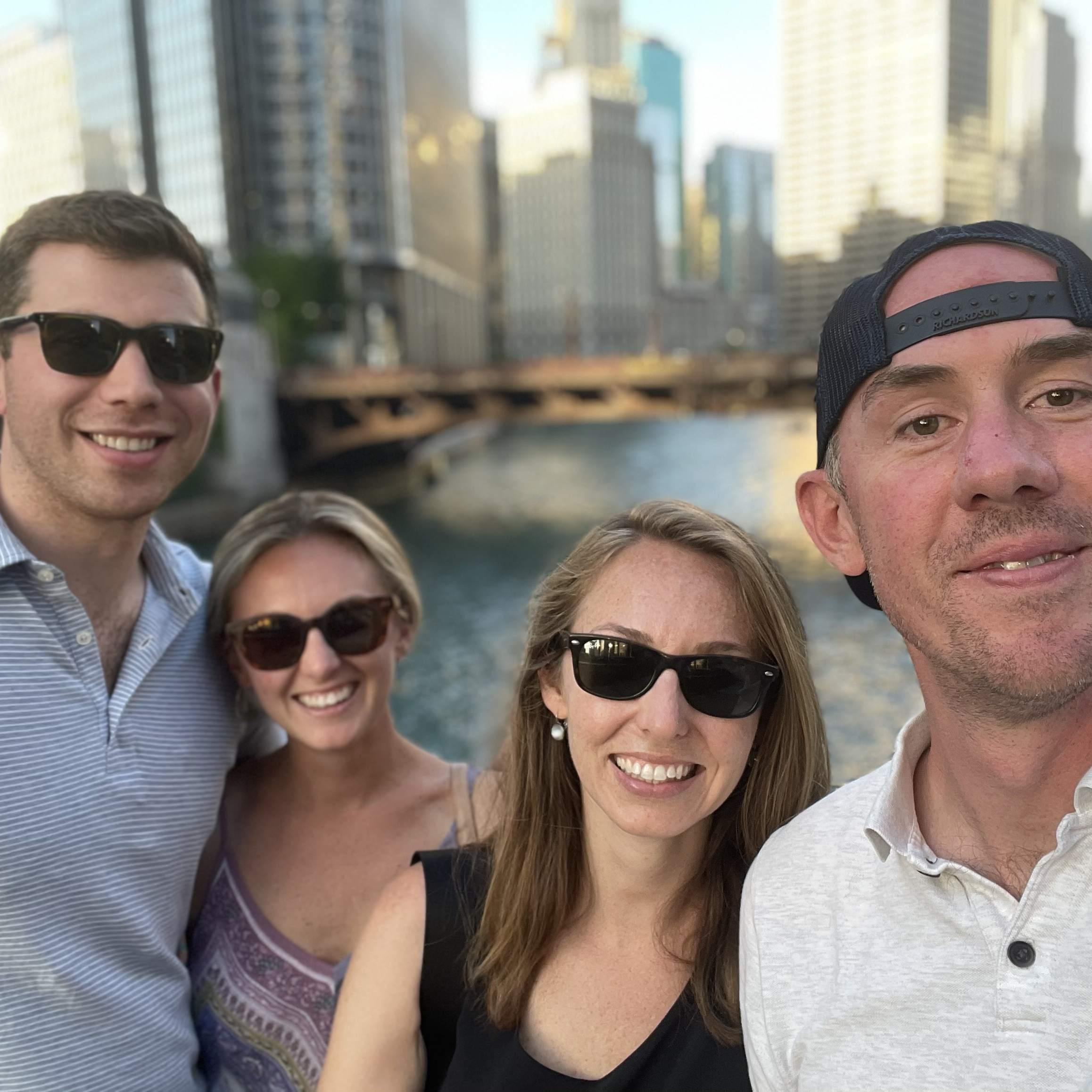 Eating, drinking, & biking our way through Chicago with Alissa and Josh!