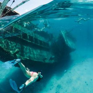 Snorkeling the Maldives