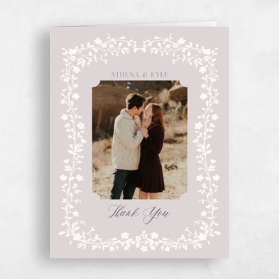 Lavender Mist, Purple Wedding Thank You - Ysabeau Photo