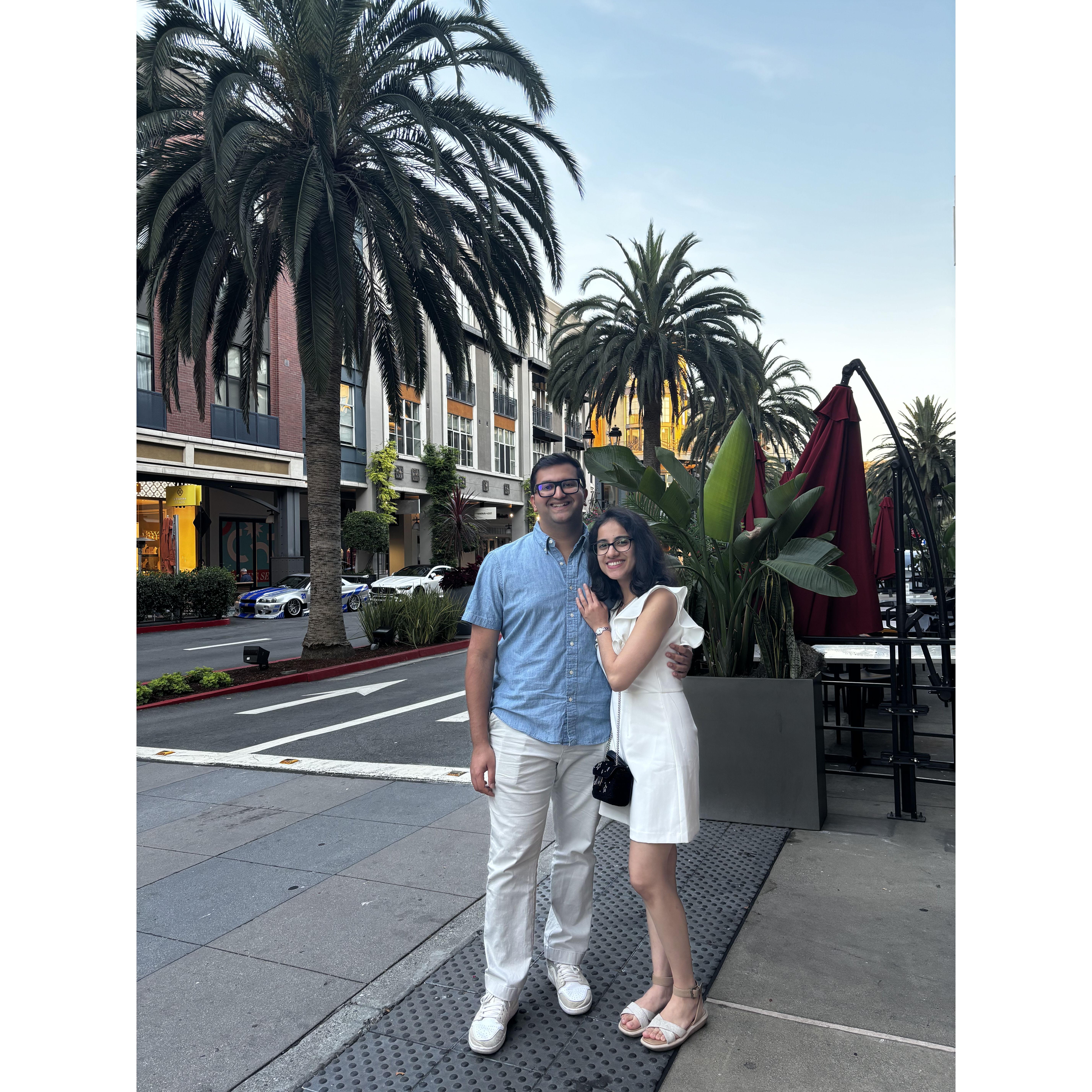 Date night at our favorite pizza place