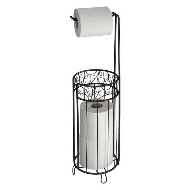 Product description page - InterDesign Twigz Roll Stand Plus - Bronze