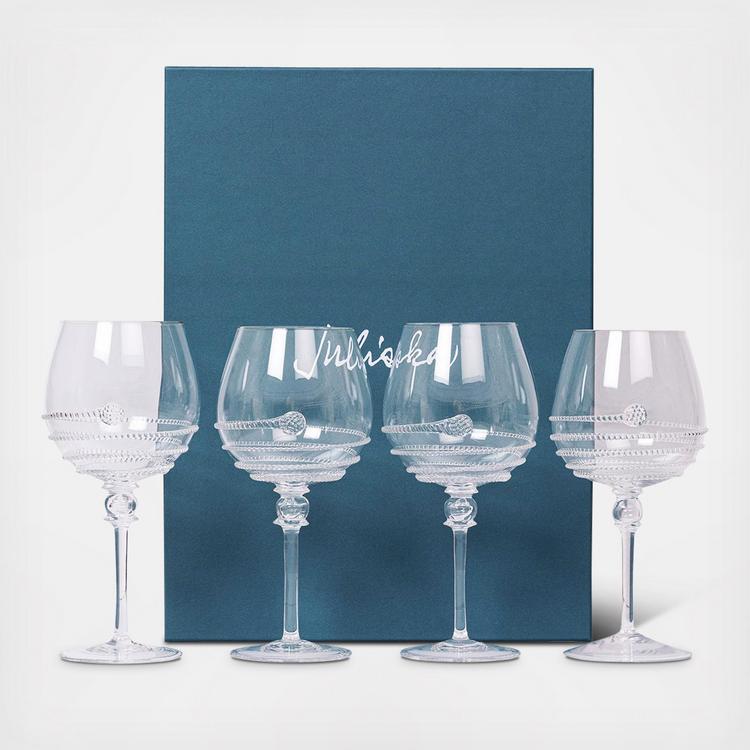 Amalia Clear Acrylic Wine Glass