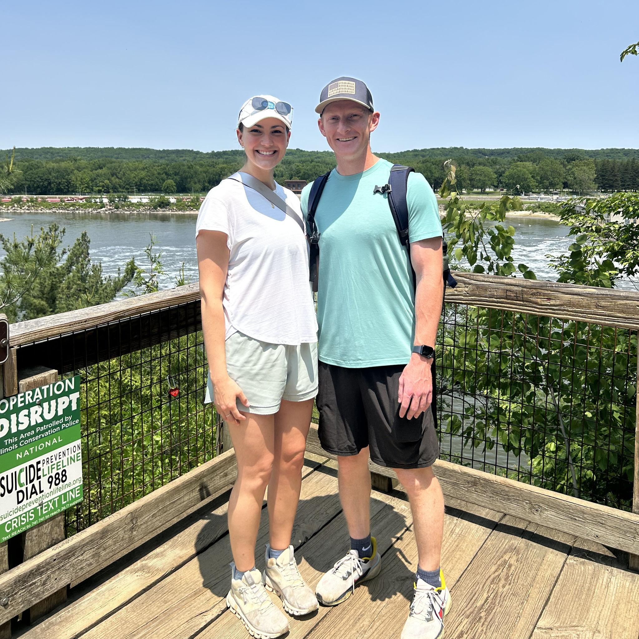 6/1/25: Hiking at Starved Rock (no proposal this day!)