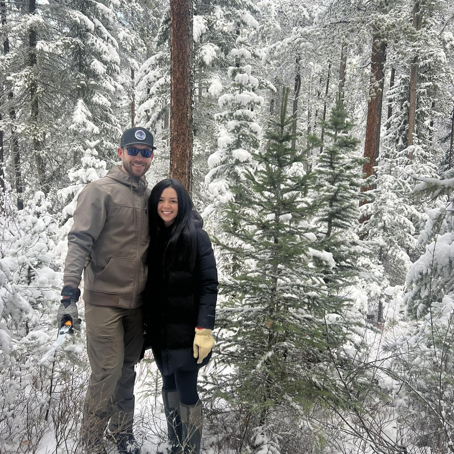 November 24th 2924– Annual cutting of the Christmas tree on forest service land.