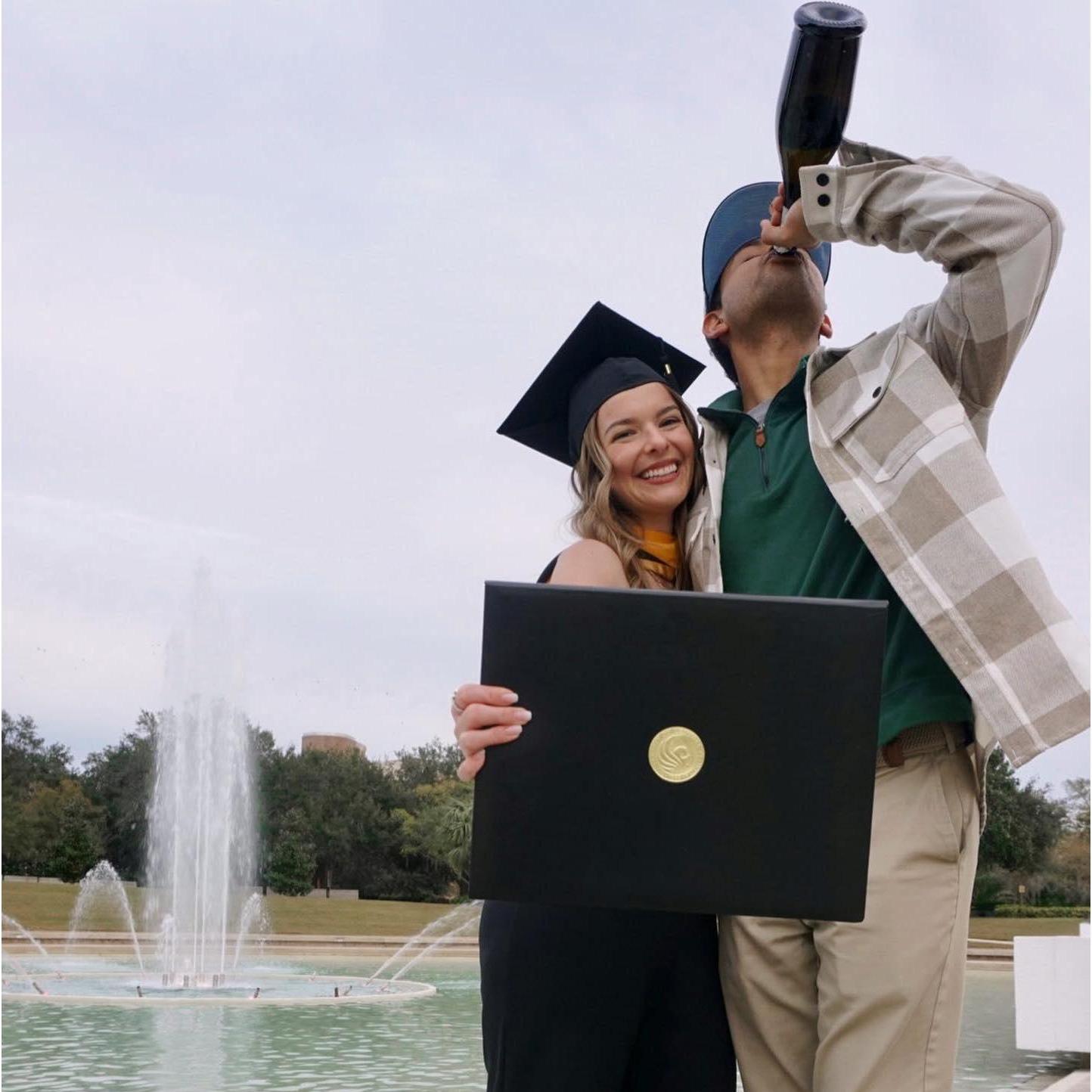 Celebrating my M.S.!