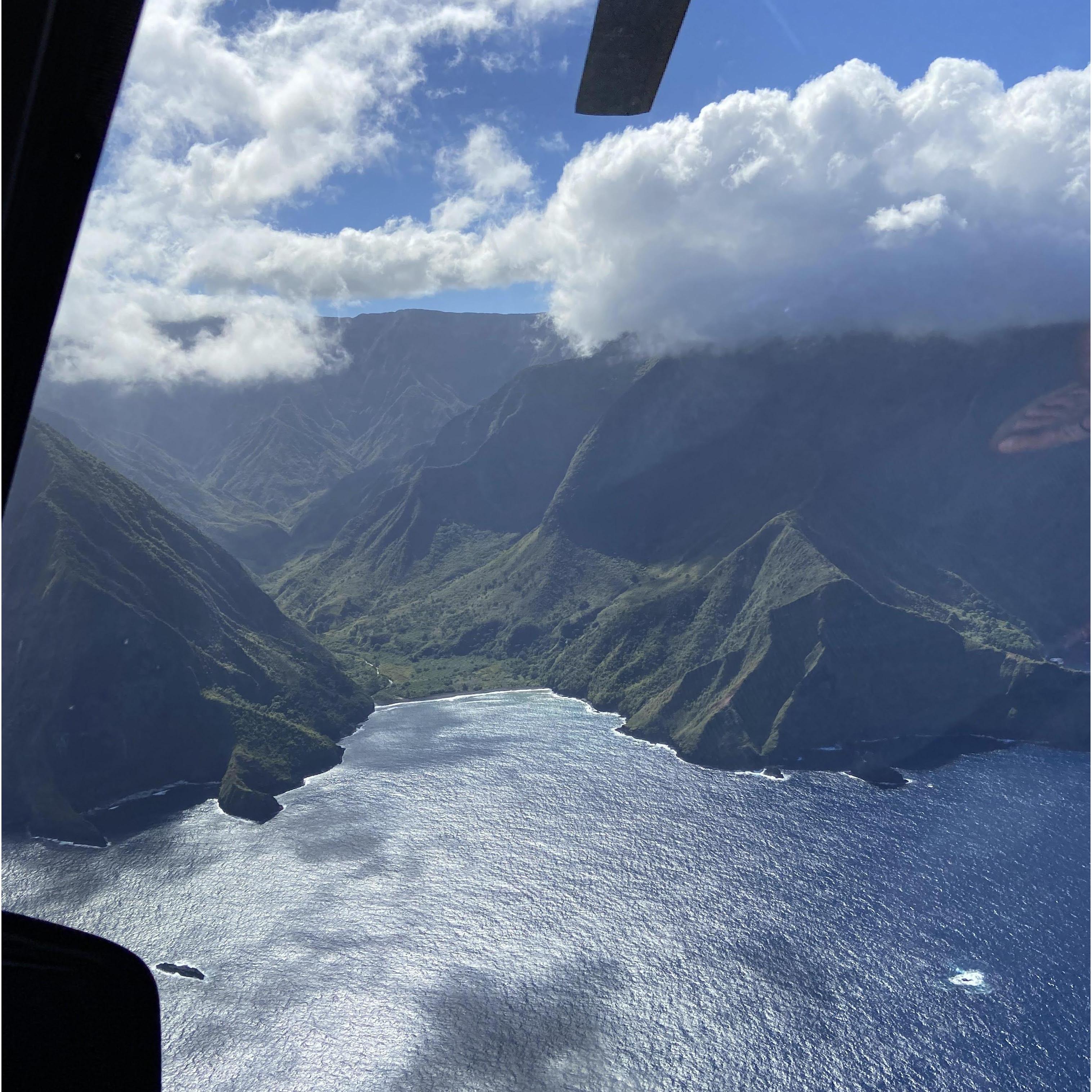 Morgan surprised Jaclyn with a helicopter tour for her birthday and it was awesome