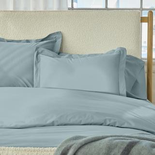 300-Thread Count Organic Percale Duvet Cover