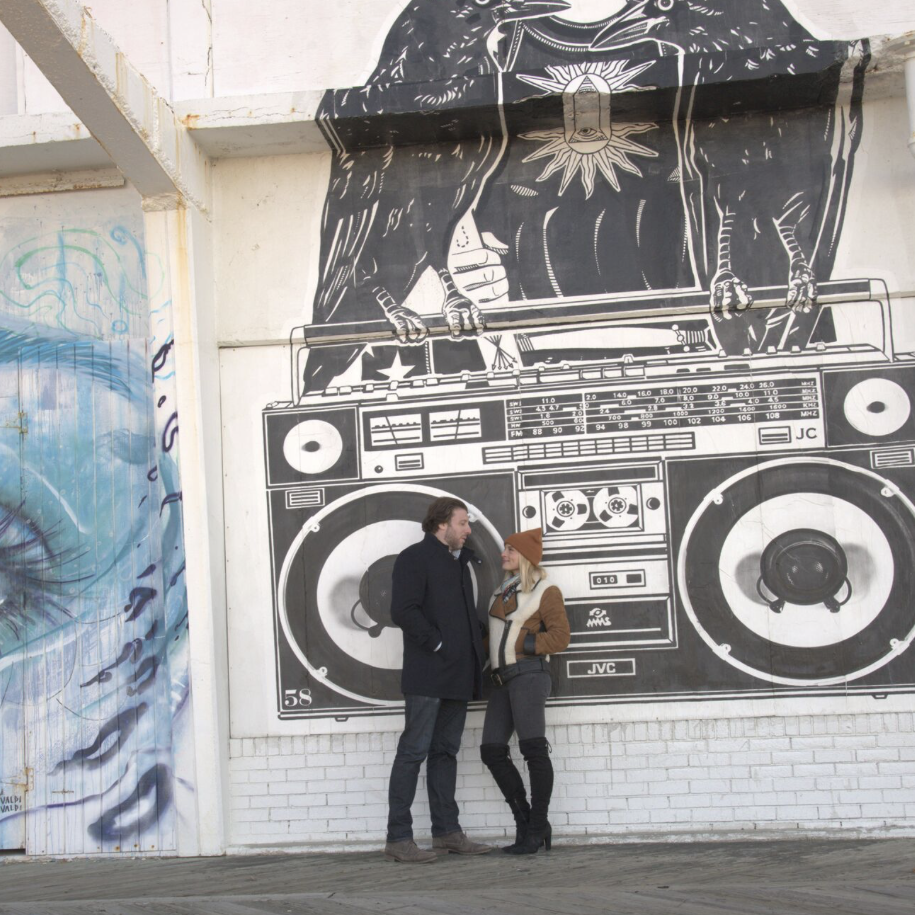 You might recognize this backdrop from our Save The Dates!