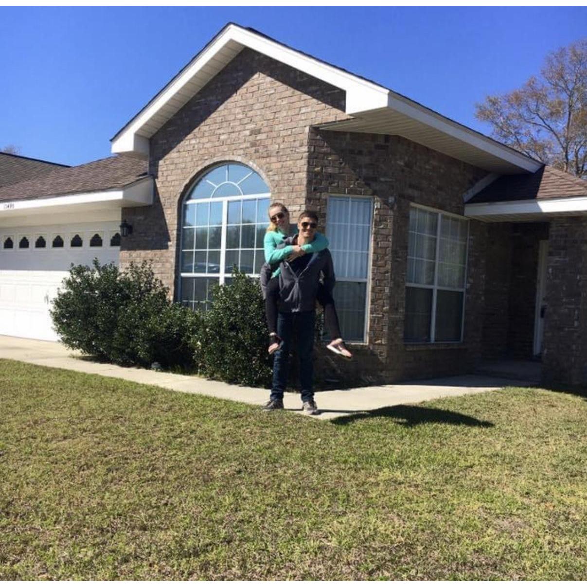 Bought our first house together in 2017