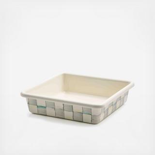 Sterling Check Enamel Baking Pan