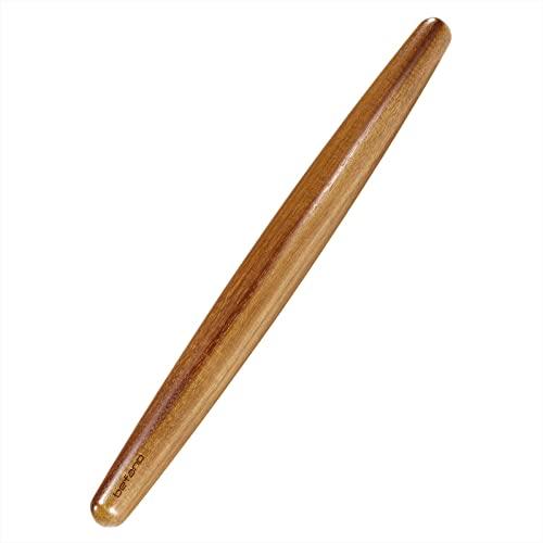 Befano 18 Inch Fondant French Rolling Pin Large Acacia Wood Rolling Pin Kitchen Dough Roller for Baking Pizza Cookie Dumpling Ravioli