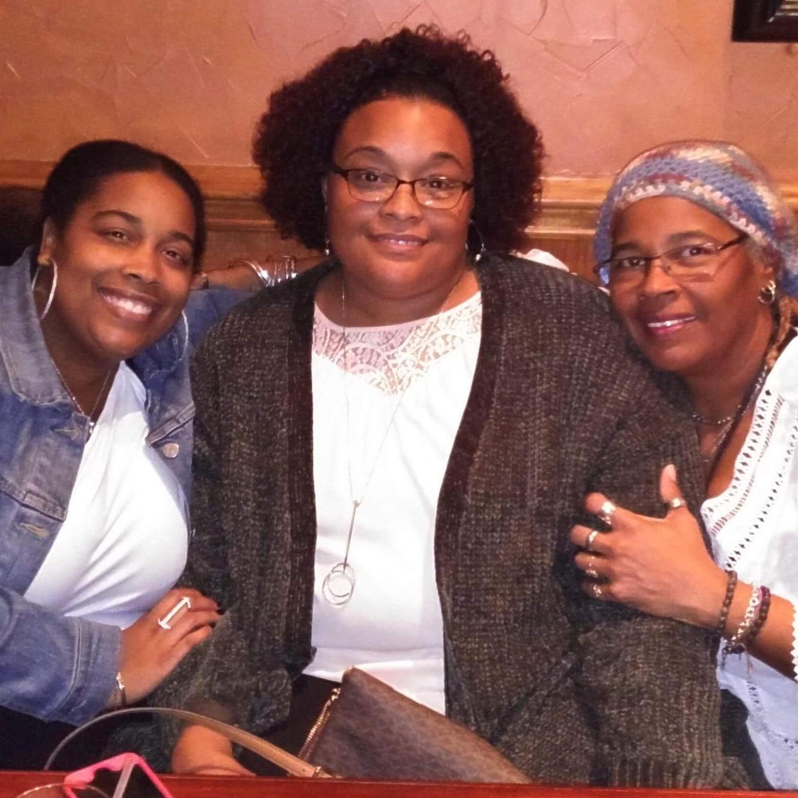 Brittany with her Mom & Step-Mom Cindy