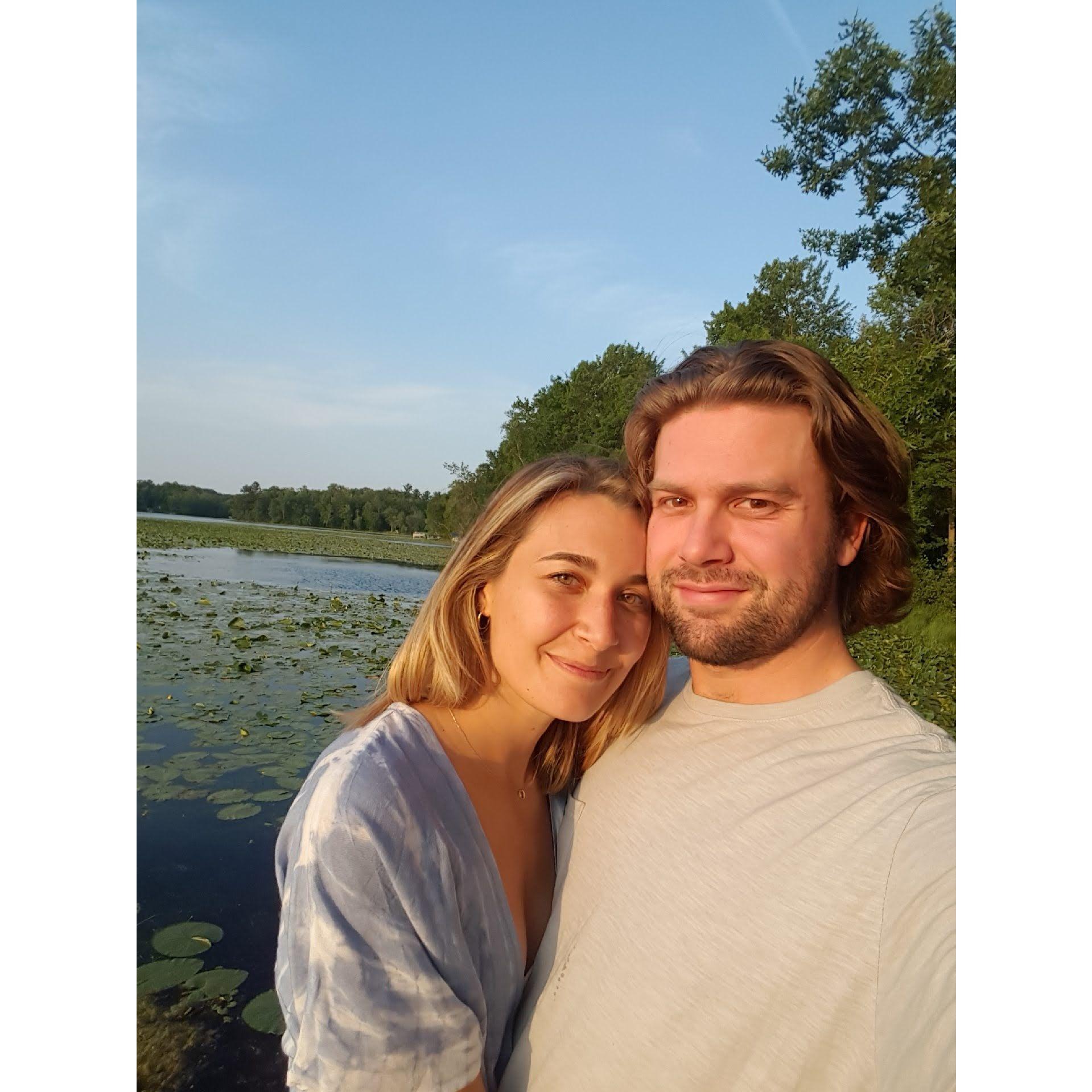 Red Cedar Lake, WI -- one of our favorite places (July 2021)