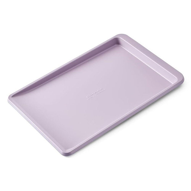 KitchenAid 10 x 15-In Nonstick Aluminized Steel Cookie Slider, Dishwasher Safe, Wildflower