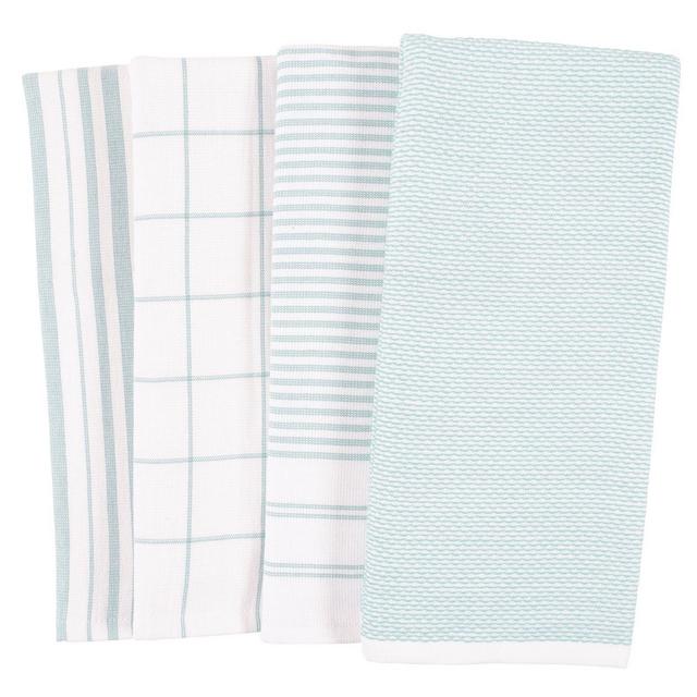 Our Table™ Select Dual Sided Kitchen Towels in Grey Mist (Set of 4)