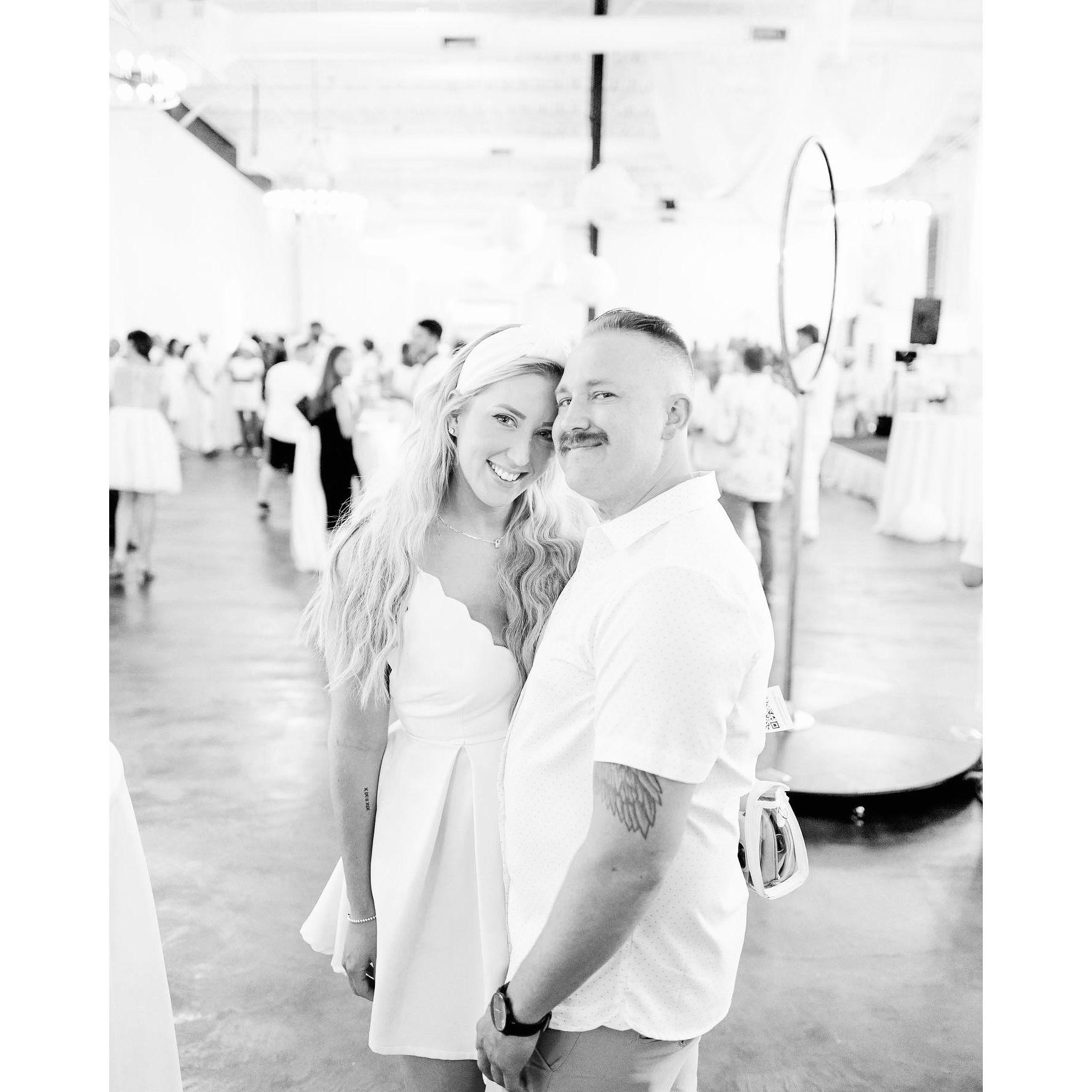 White Party poses :)