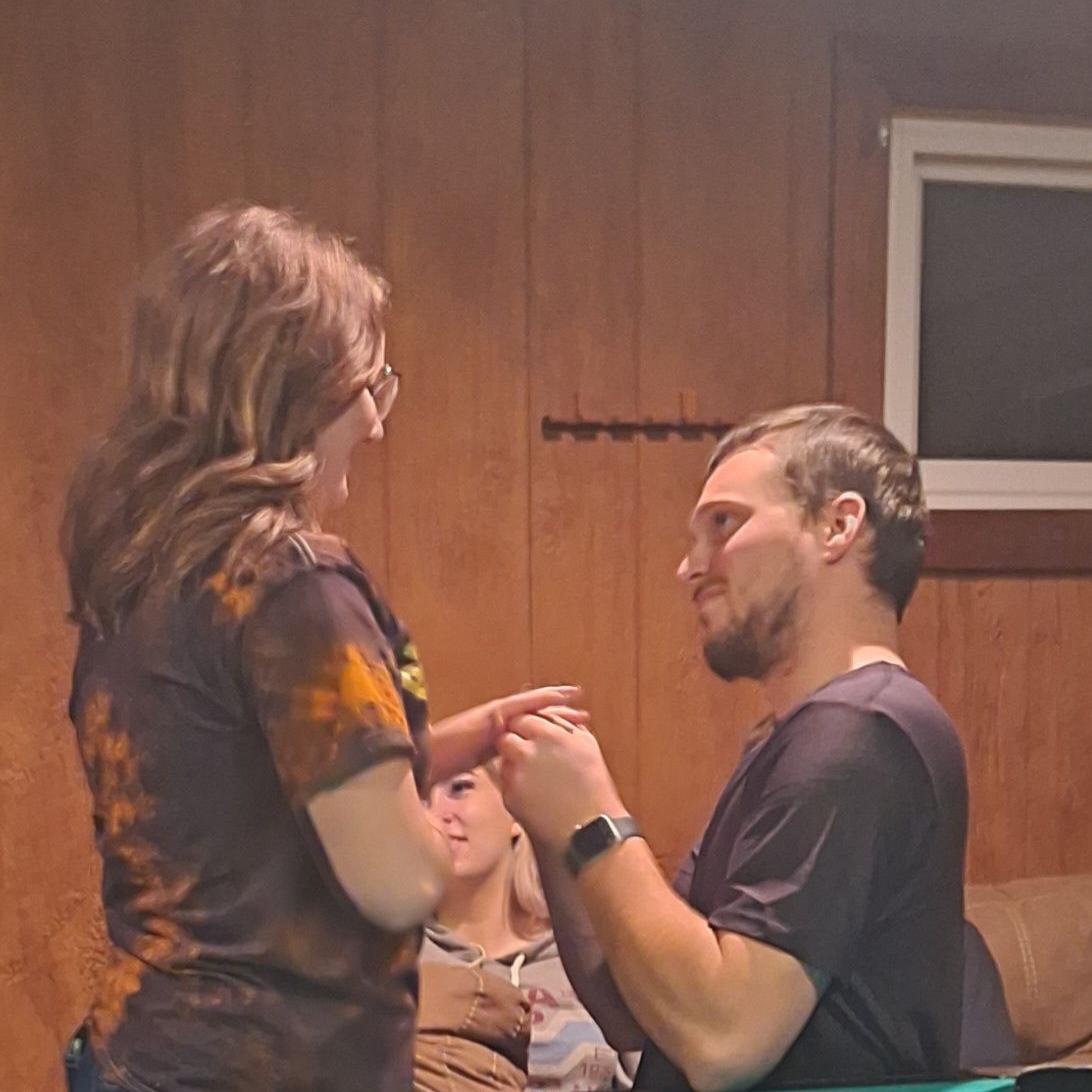 1.1.24 the day he finally asked me to become his wife ❤️