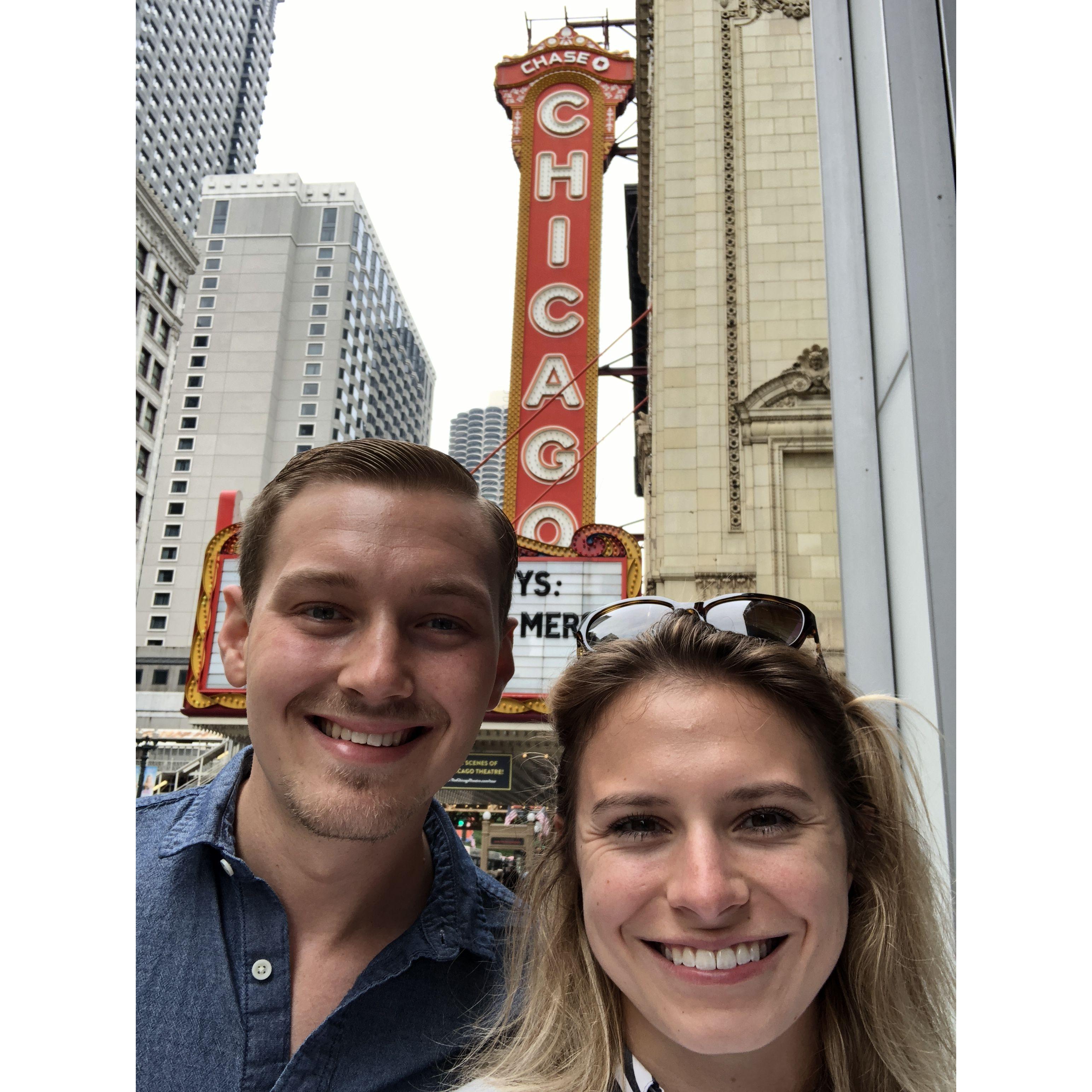 Annamarie & Will reunited in Chicago again in 2018 when Will came up for a visit while Annamarie was at the annual meeting of the American Medical Association.