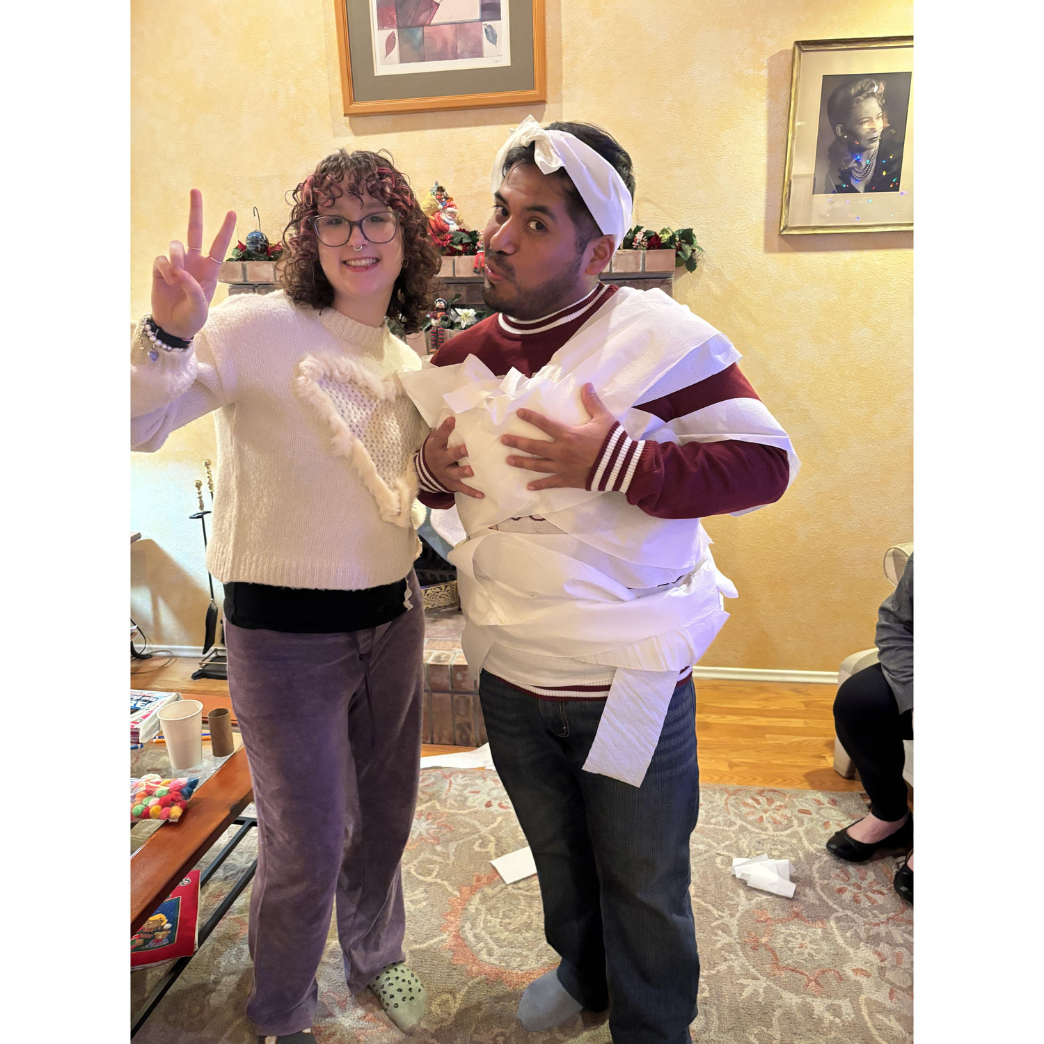 Kellee and Al like to have fun together
