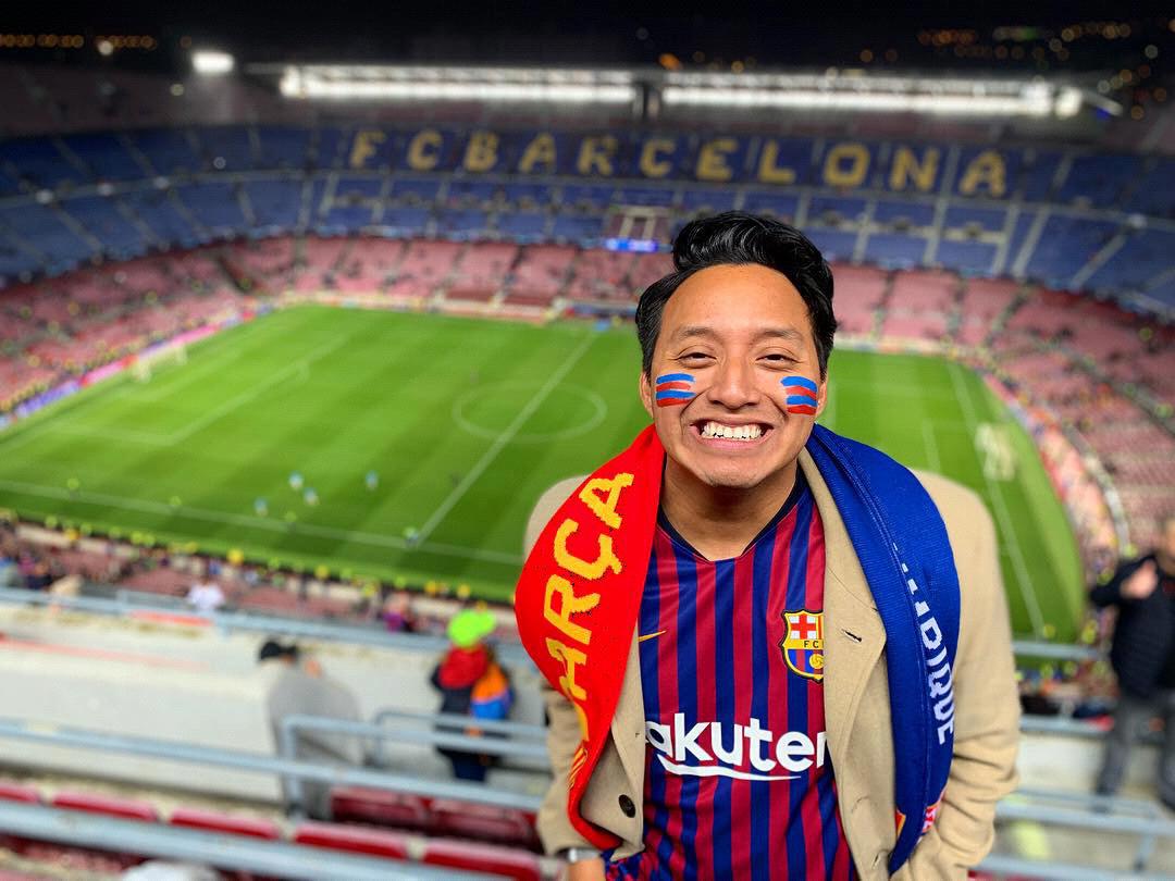 March 2018 --Our first game at the Nou Camp! I've never seen Manny this happy. Might be the highlight of his life!
Barcelona, Spain