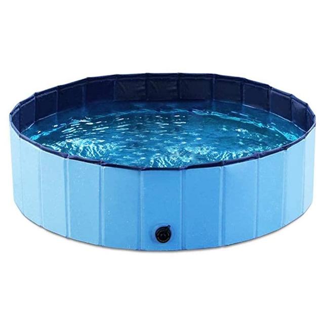 NACOCO Foldable PVC Dog Cat Water Pool Pet Outdoor Swimming Playing Pond in Summer